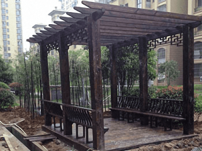 防腐木亭子