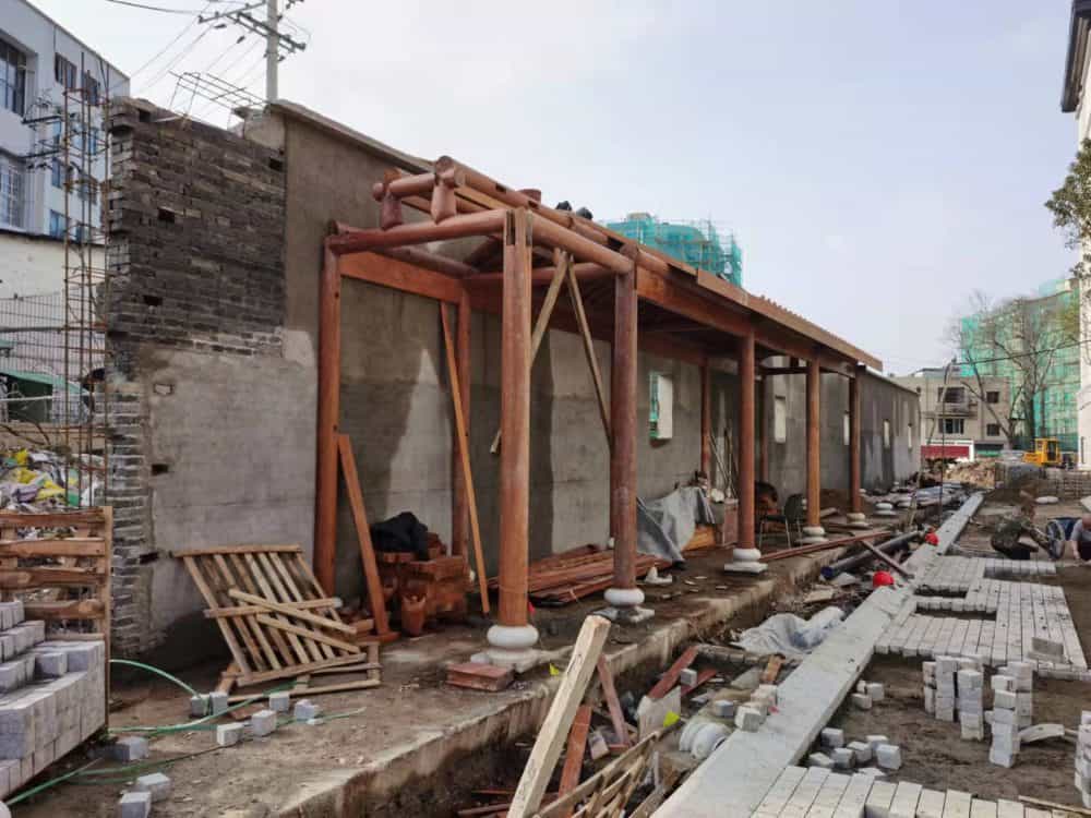 古建长廊建造