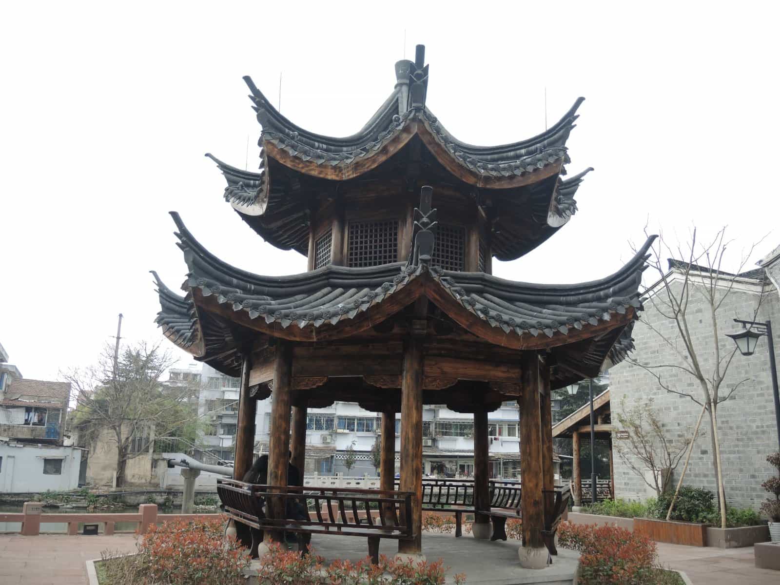 古建八角亭图片大全