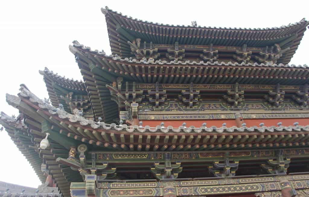 中国古典建筑的结构特征