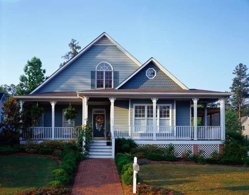 单层木屋别墅图片大全